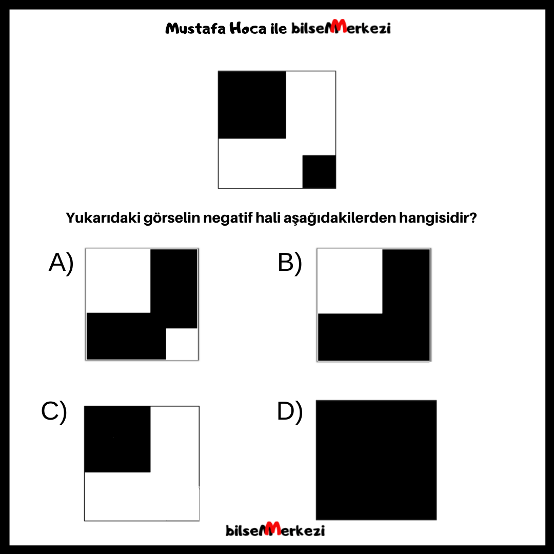 Negatifini Bul (MKL1) MKL1 NegatifiniBul Question 0001 Answer A - Negatifini Bul (MKL1)