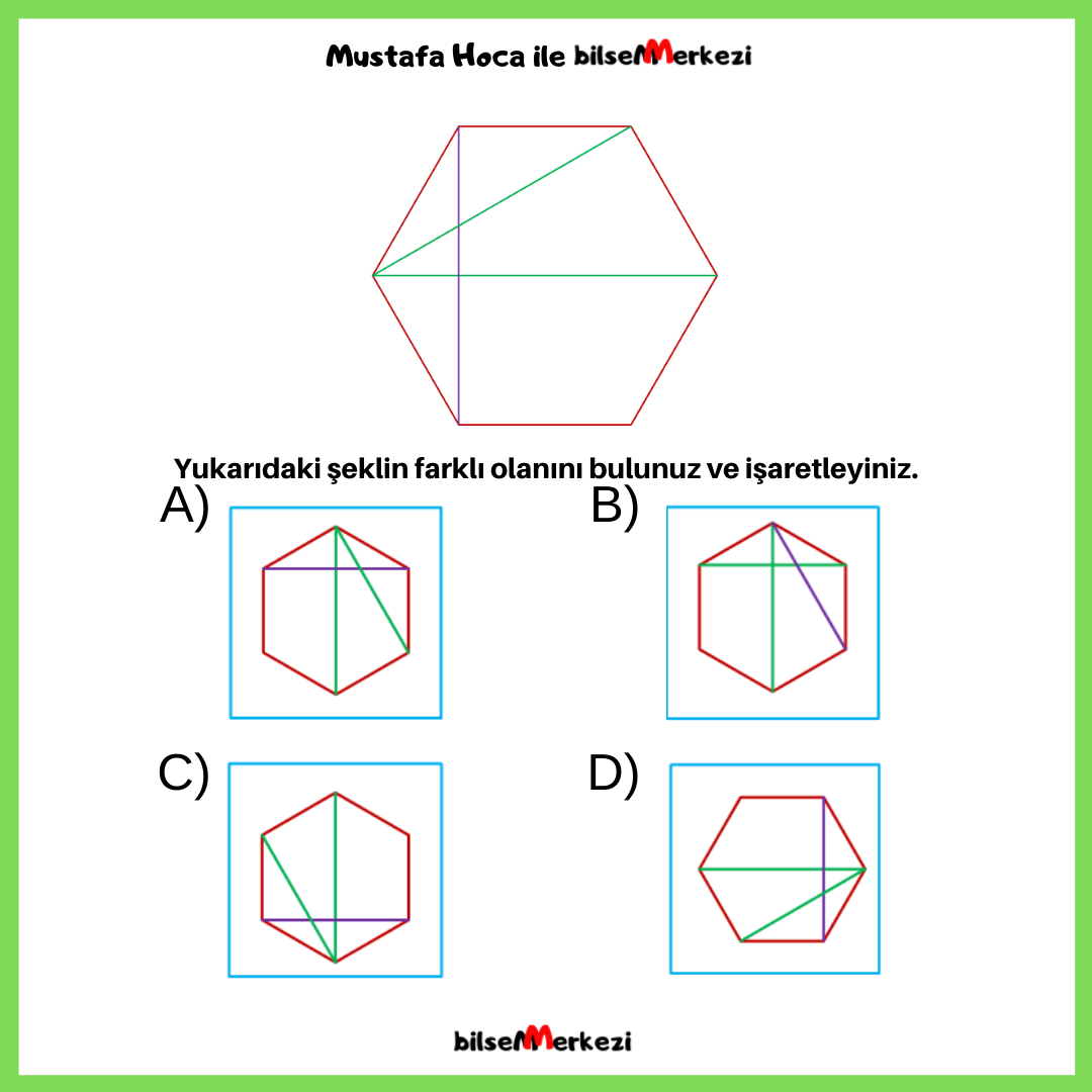 Deneme Sınavı-2 MKL2 FarkliOlaniBul Question 0002 Answer B - Deneme Sınavı-2