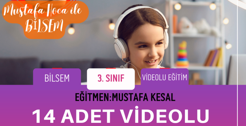 Ekim 2 840x430 - 3. Sınıf Videolu Eğitim